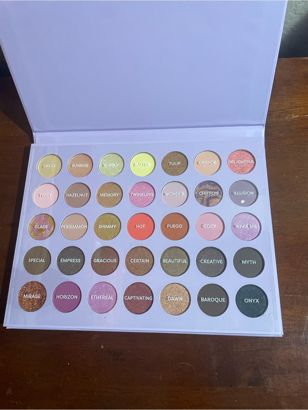Profusion Cosmetics Pastel Skies Eyeshadow Palette - Lavender Pink